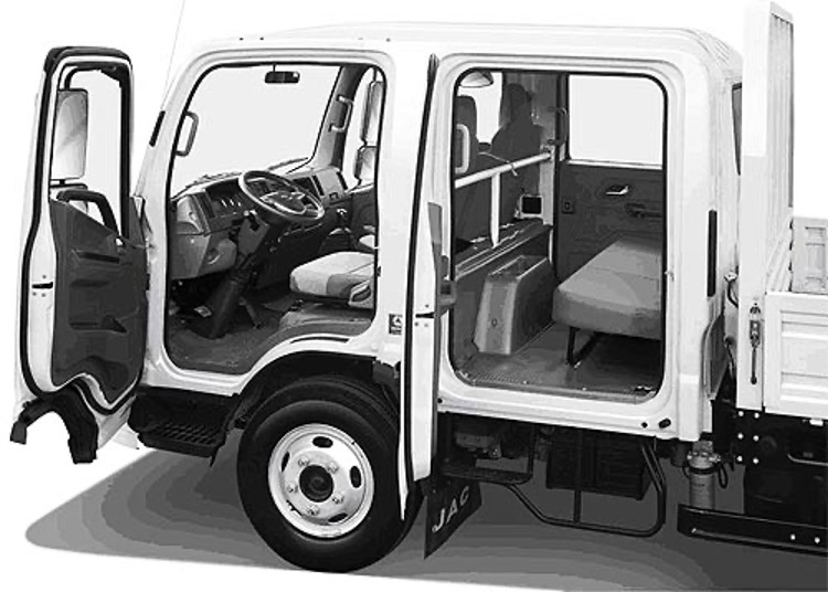 Подвійна кабіна JAC N56 Double Cab