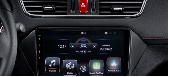 автомобіль обладнаний системами утримання автомобіля на схилі та системою допомоги при старті в гору