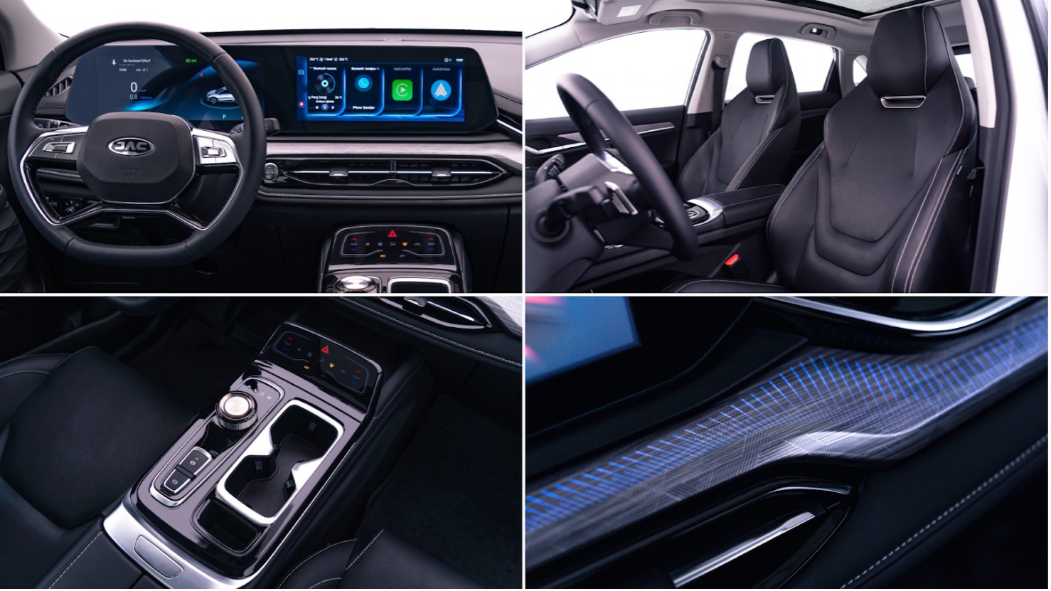 JAC JS6 є відображенням такої сенсорної технологічності